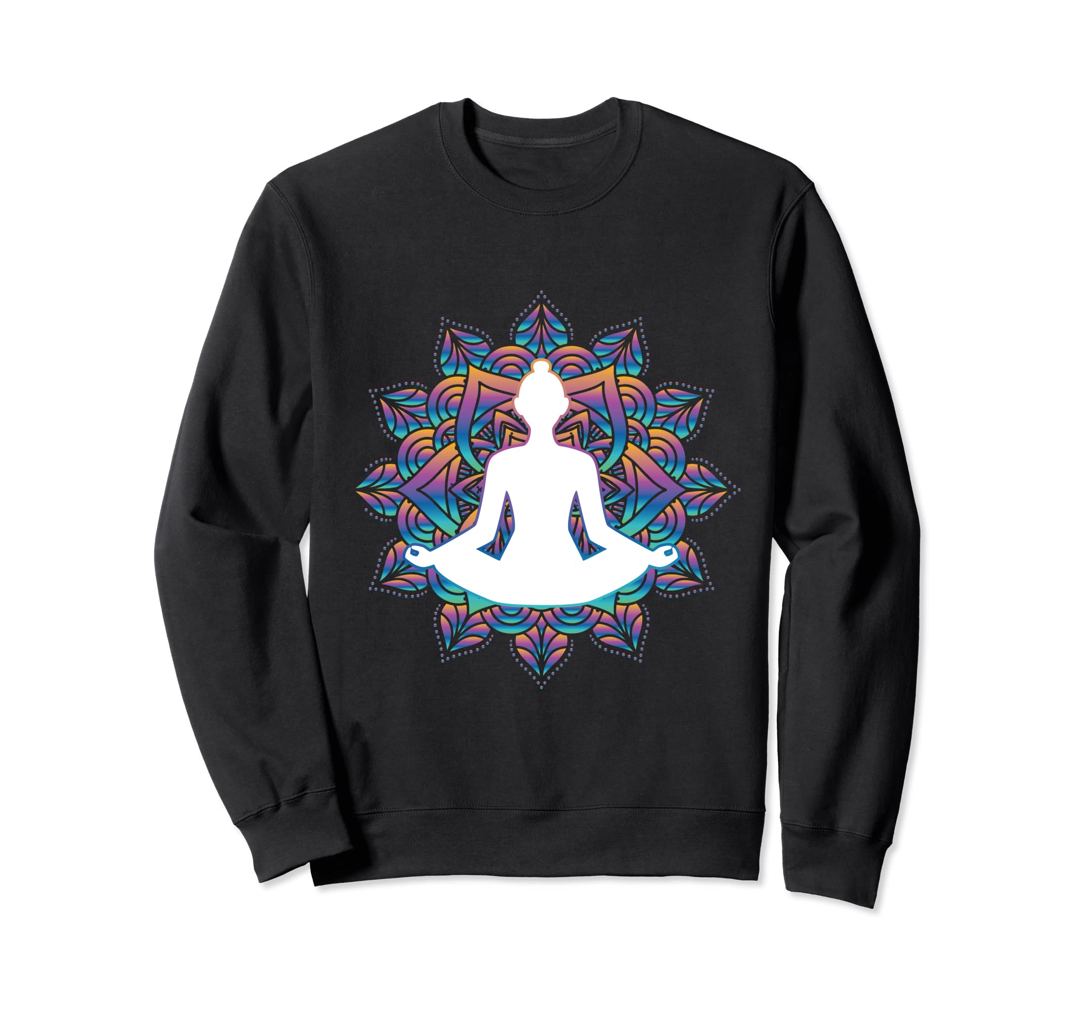 Mindfulness Meditation Mandala Sweatshirt - Streetwear Style Men Women - T-Shirt, Sweatshirt, Hoodie