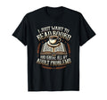 I Just Want To Read Books T-Shirt - Casual Everyday Wear for Adults - T-Shirt, Sweatshirt, Hoodie