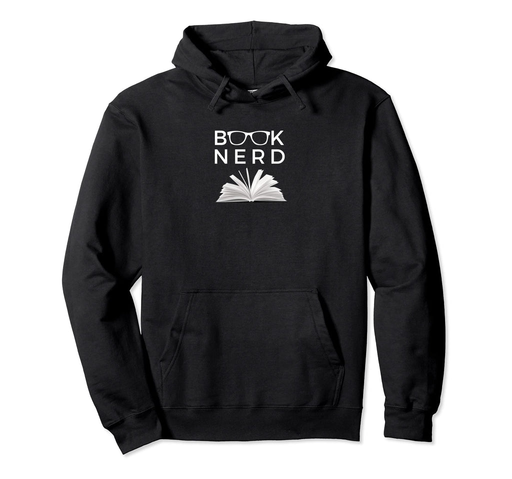 Book Nerd Glasses Book Funny Hoodie - Streetwear Style Unisex - T-Shirt, Sweatshirt, Hoodie
