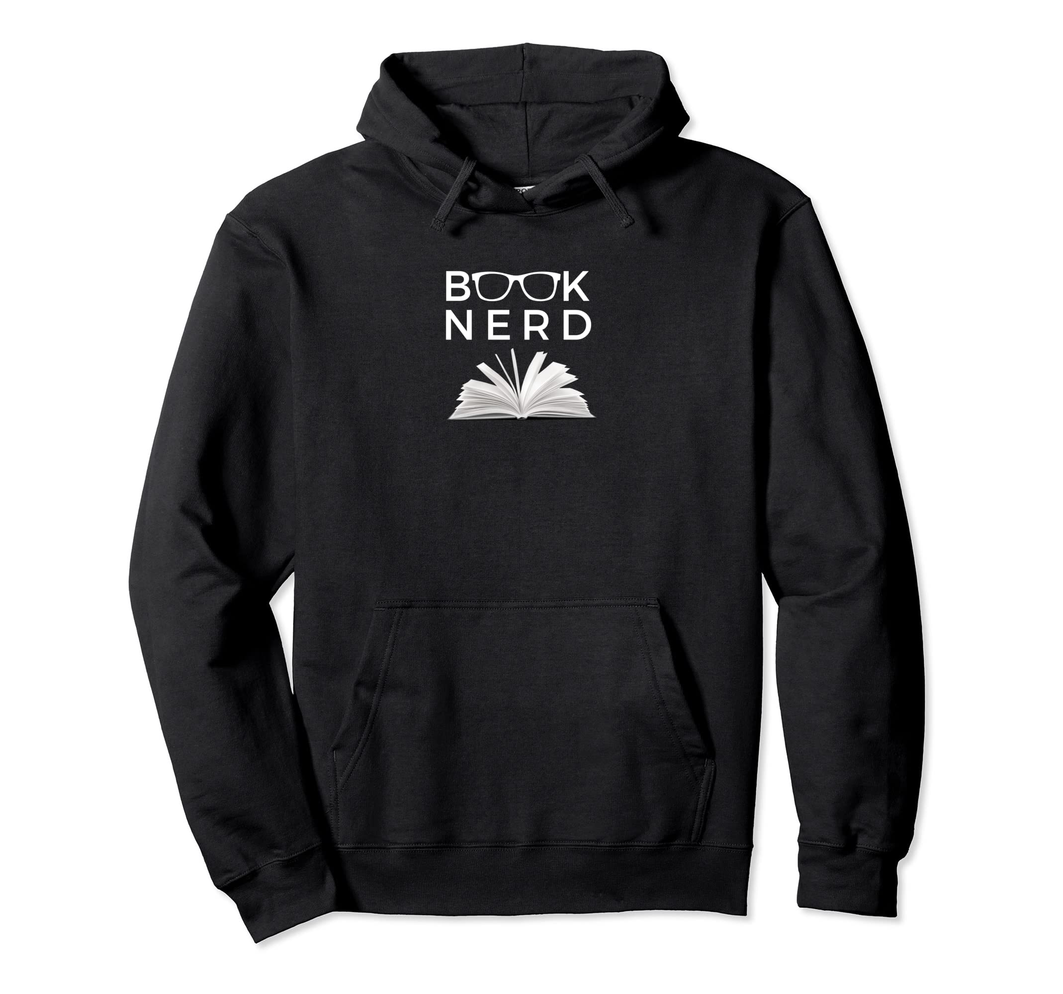 Book Nerd Glasses Book Funny Hoodie - Streetwear Style Unisex - T-Shirt, Sweatshirt, Hoodie