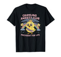 Crippling Anxiety Club Funny Sad Bird T-Shirt - Streetwear Style Unisex - T-Shirt, Sweatshirt, Hoodie