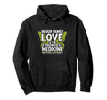Love Strongest Medicine Minority Mental Hoodie - Graphic Print Unisex - T-Shirt, Sweatshirt, Hoodie