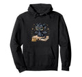 Dragon Books Flower Bookworm Book Lover Hoodie - Custom Art Print Men Women - T-Shirt, Sweatshirt, Hoodie