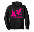 Just Who Loves Dragons And Books Book Hoodie - Custom Art Print for Adults - T-Shirt, Sweatshirt, Hoodie