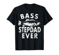 Bass Stepdad Ever Fishing Gifts Step T-Shirt - Trendy Graphic for Adults - T-Shirt, Sweatshirt, Hoodie