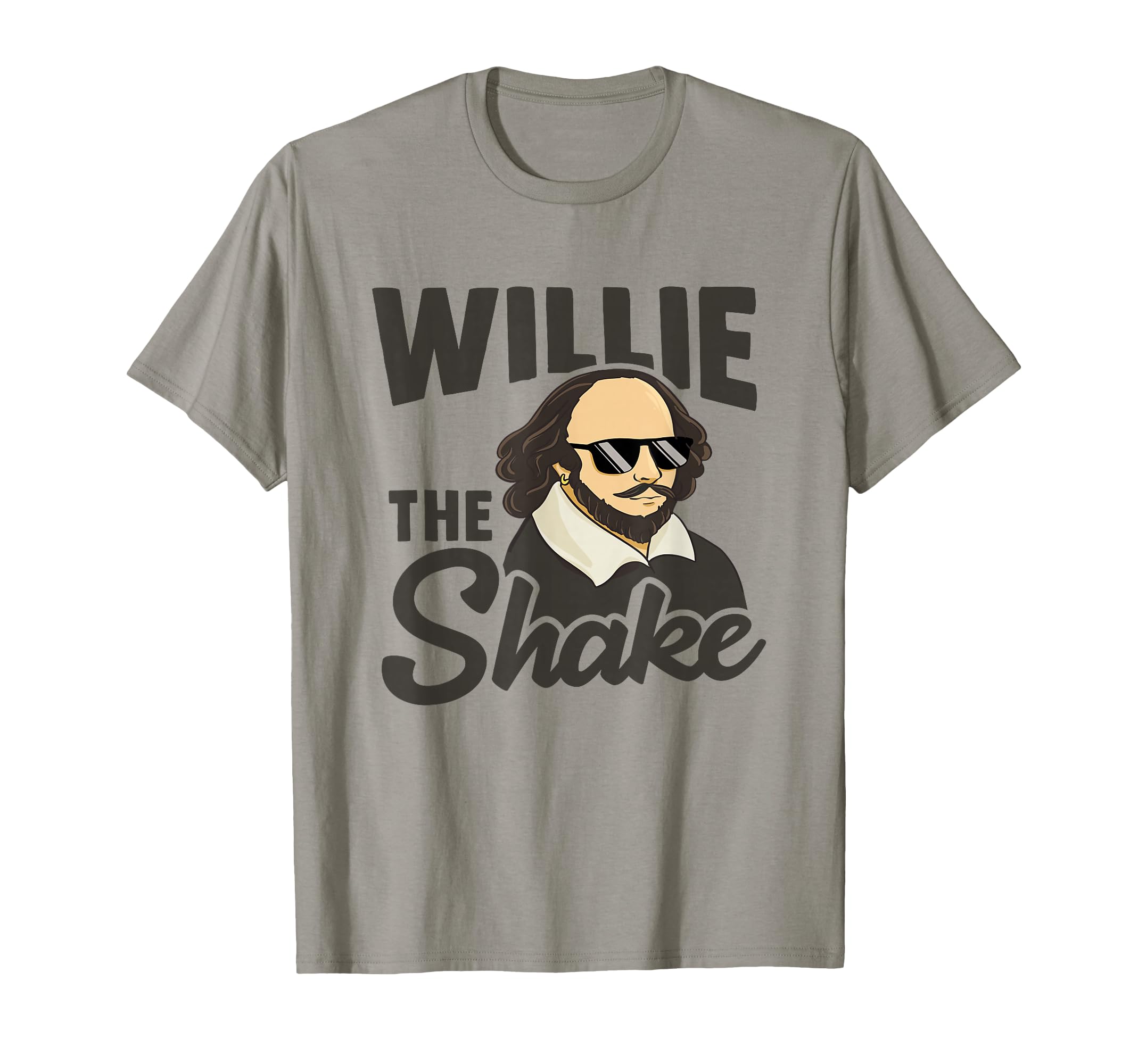 Willi Shake Shakespearean Literature T-Shirt - Trendy Graphic for Adults - T-Shirt, Sweatshirt, Hoodie