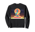 Colorful Buddha Zen Meditation Art Sweatshirt - Novelty Apparel Unisex - T-Shirt, Sweatshirt, Hoodie