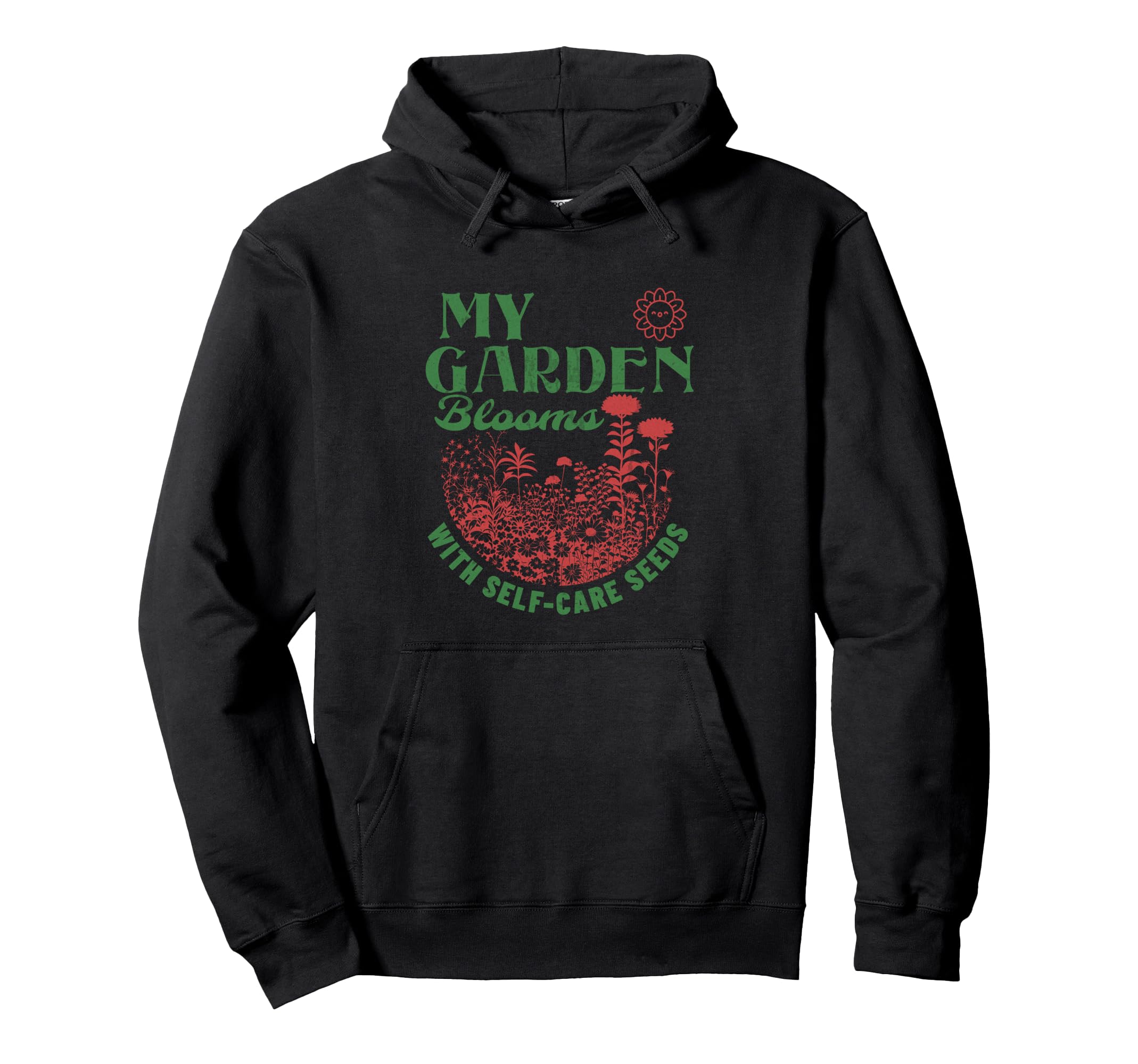 Self Care Garden Plants Is My Resilience Hoodie - Unique Graphic Unisex - T-Shirt, Sweatshirt, Hoodie