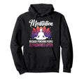 Meditation Yoga Spiritual Peace Hoodie - Minimalist Print for Adults - T-Shirt, Sweatshirt, Hoodie