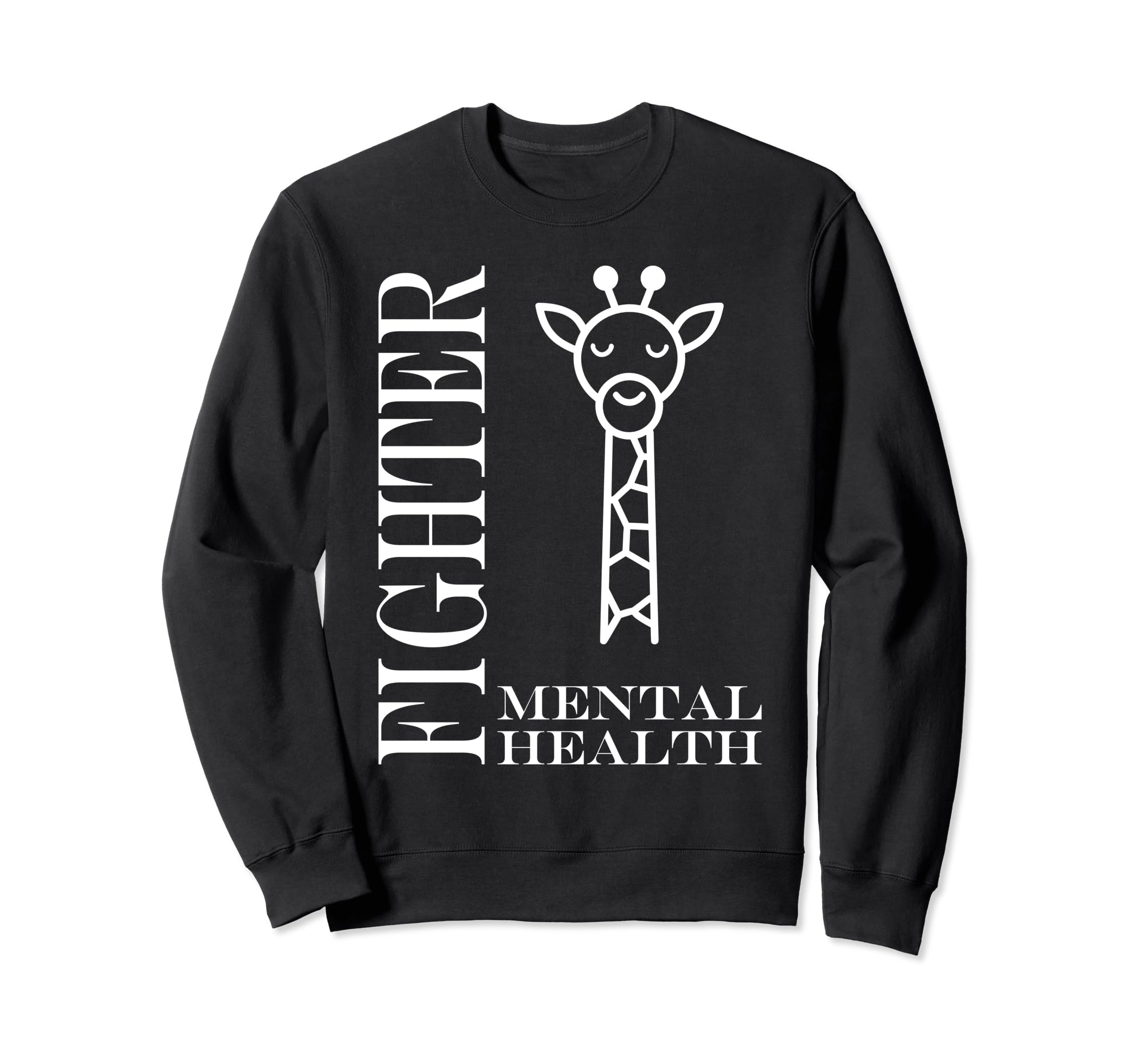 Warrior Brain Illness Animal Fighter Sweatshirt - Trendy Graphic Unisex - T-Shirt, Sweatshirt, Hoodie