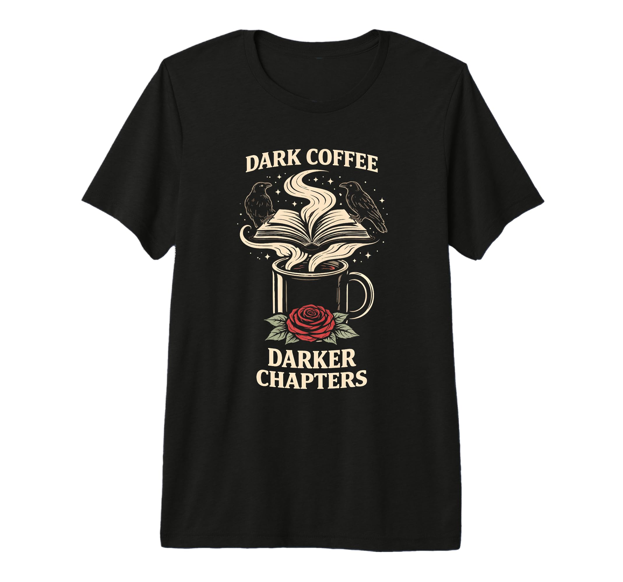 Dark Coffee Darker Chapters Dark T-Shirt - Fun Novelty Design for Adults - T-Shirt, Sweatshirt, Hoodie