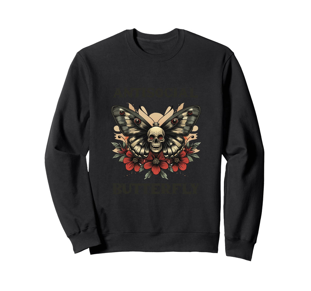 Antisocial Butterfly Gift T-Shirt - Streetwear Style Unisex - T-Shirt, Sweatshirt, Hoodie