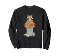 Zen Raccoon Achieves Balance Sweatshirt - Casual Everyday Wear Men Women - T-Shirt, Sweatshirt, Hoodie