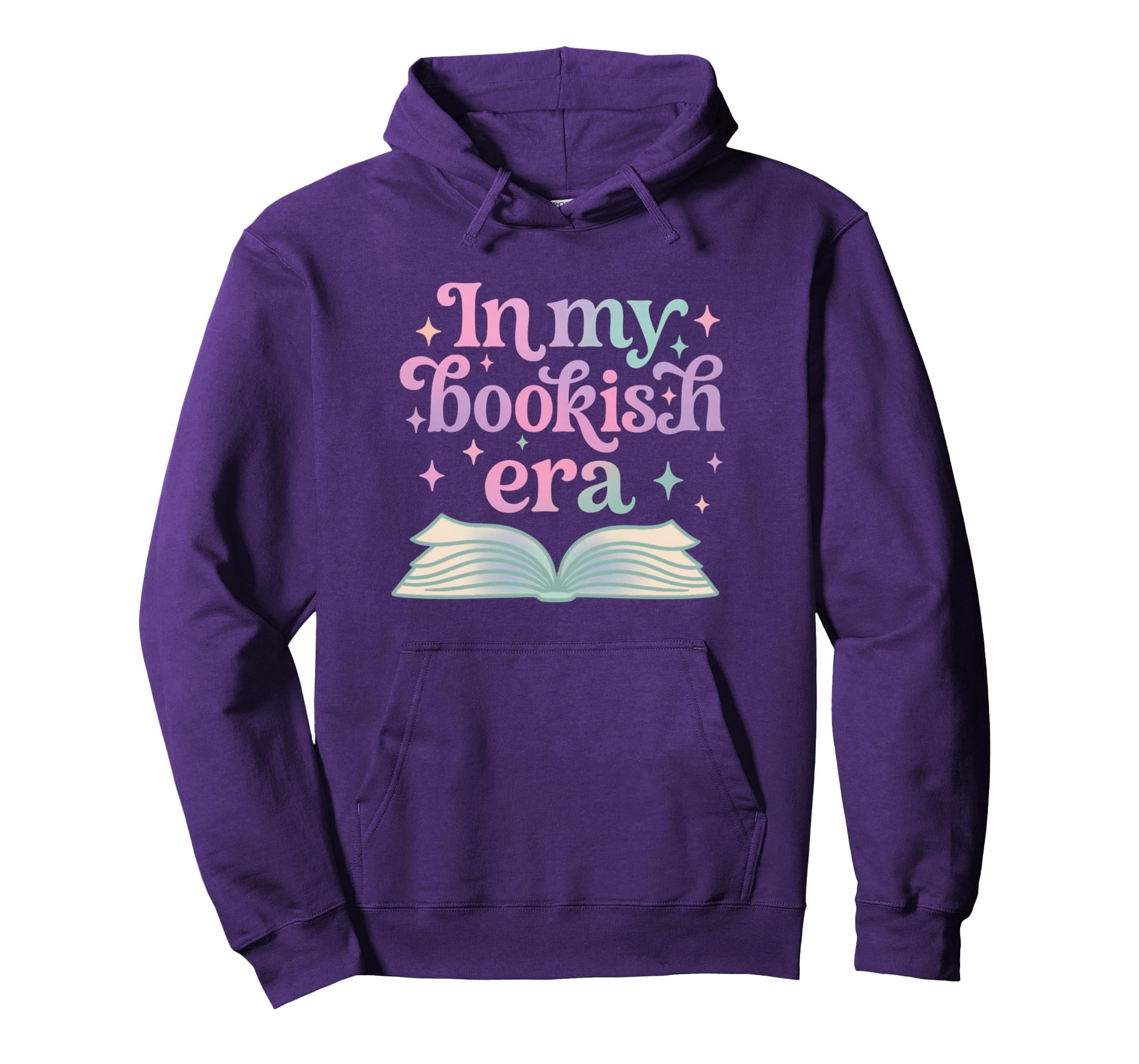 My Bookish Era Book Lover Hoodie - Aesthetic Graphic for Adults - T-Shirt, Sweatshirt, Hoodie