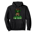Mental Health Warrior Messy Afro Hoodie - Custom Art Print for Adults - T-Shirt, Sweatshirt, Hoodie