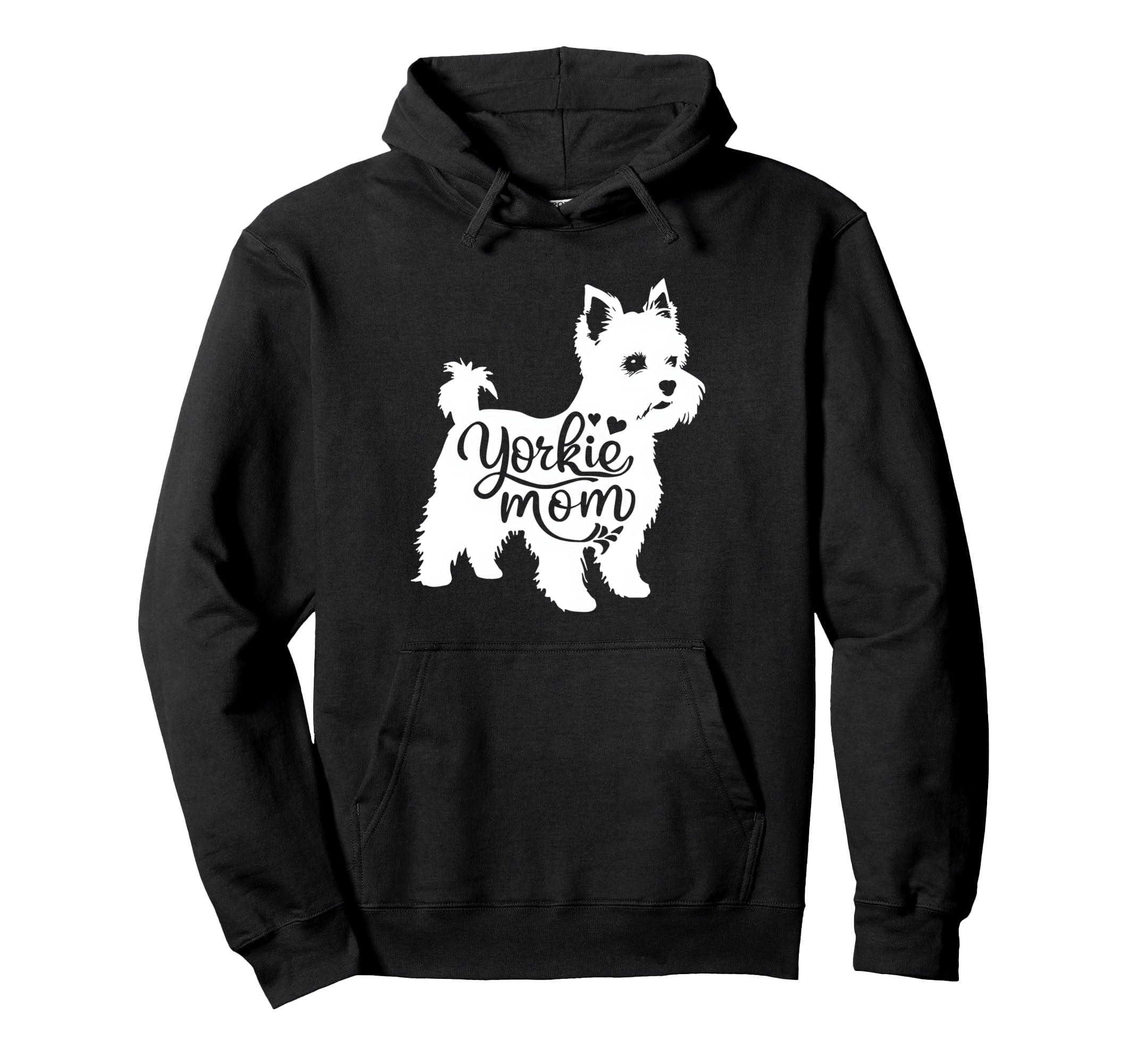 Yorkie Mom Womens Yorkshire Terrier Hoodie - Aesthetic Graphic for Adults - T-Shirt, Sweatshirt, Hoodie