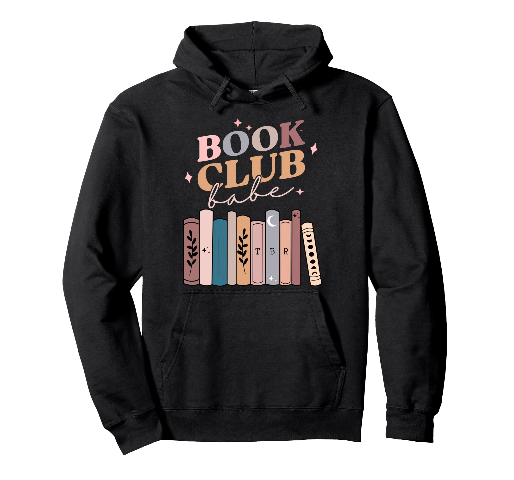 Book Club Babe Bibliophile Hoodie - Fun Novelty Design Unisex - T-Shirt, Sweatshirt, Hoodie