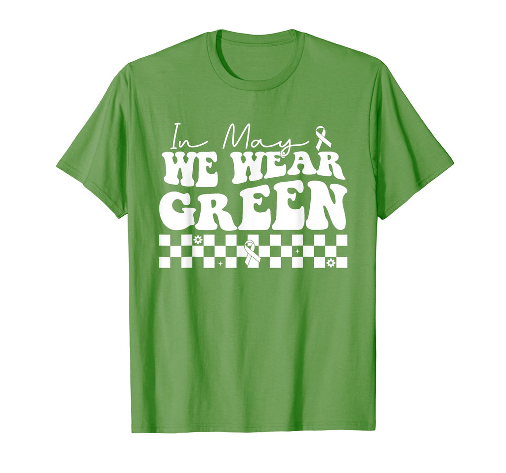 May I Wear Green Mental Health Awareness T-Shirt - Unique Graphic Unisex - T-Shirt, Sweatshirt, Hoodie