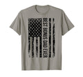 Step Dad Gift Best Bonus Dad Ever American T-Shirt - Graphic Print Unisex - T-Shirt, Sweatshirt, Hoodie