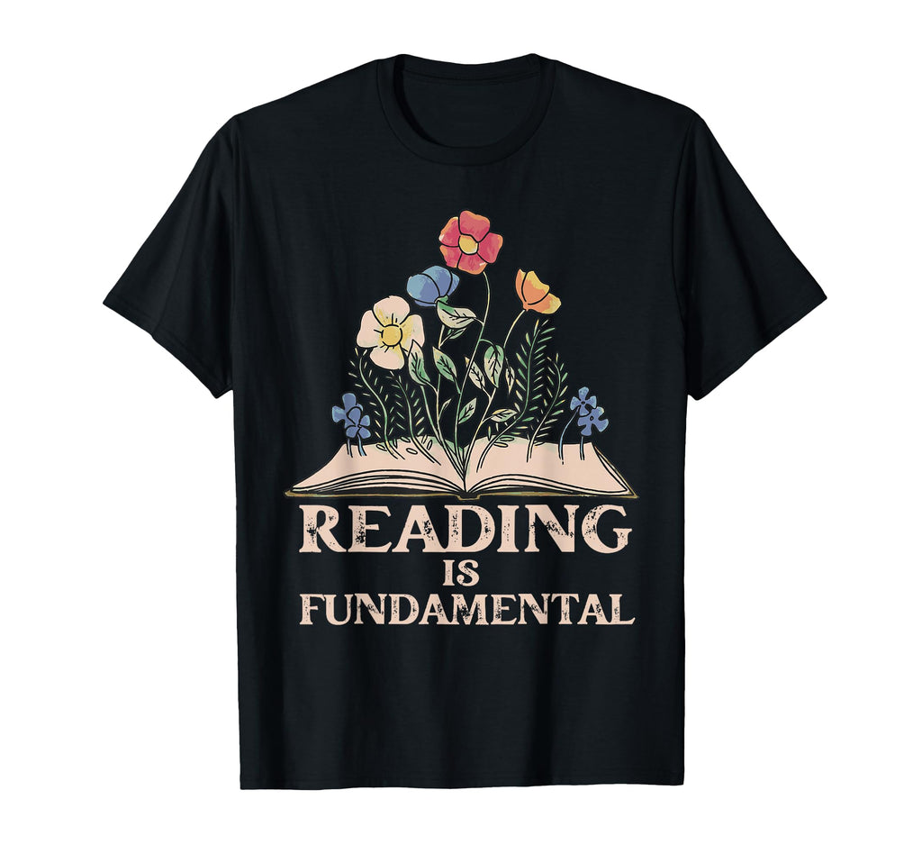 Reading Is Fundamental Geeky Bookworm T-Shirt - Aesthetic Graphic Unisex - T-Shirt, Sweatshirt, Hoodie