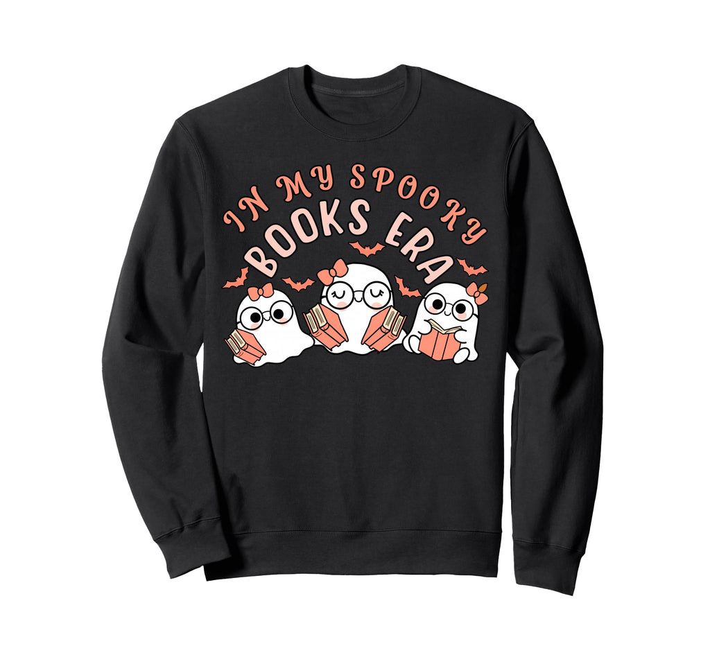 My Spooky Book Era Book Lover Sweatshirt - Streetwear Style Men Women - T-Shirt, Sweatshirt, Hoodie
