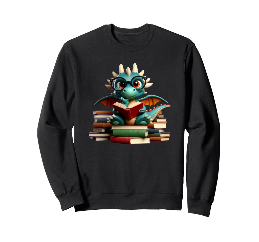 Easily Distracted Books Dragons Sweatshirt - Custom Art Print Unisex - T-Shirt, Sweatshirt, Hoodie