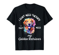 Golden Retriever Lover Therapy Not T-Shirt - Minimalist Print for Adults - T-Shirt, Sweatshirt, Hoodie
