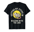 Getting My Steps Walking Lord Opossum T-Shirt - Trendy Graphic Men Women - T-Shirt, Sweatshirt, Hoodie