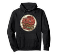 Book Lover Dragon Bookworm Reading Librarian Hoodie - Graphic Print Unisex - T-Shirt, Sweatshirt, Hoodie