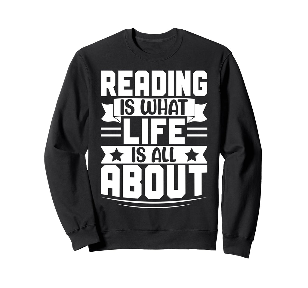 Book Lover Bookworm Storytelling Sweatshirt - Unique Graphic Men Women - T-Shirt, Sweatshirt, Hoodie