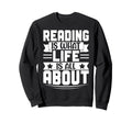 Book Lover Bookworm Storytelling Sweatshirt - Unique Graphic Men Women - T-Shirt, Sweatshirt, Hoodie
