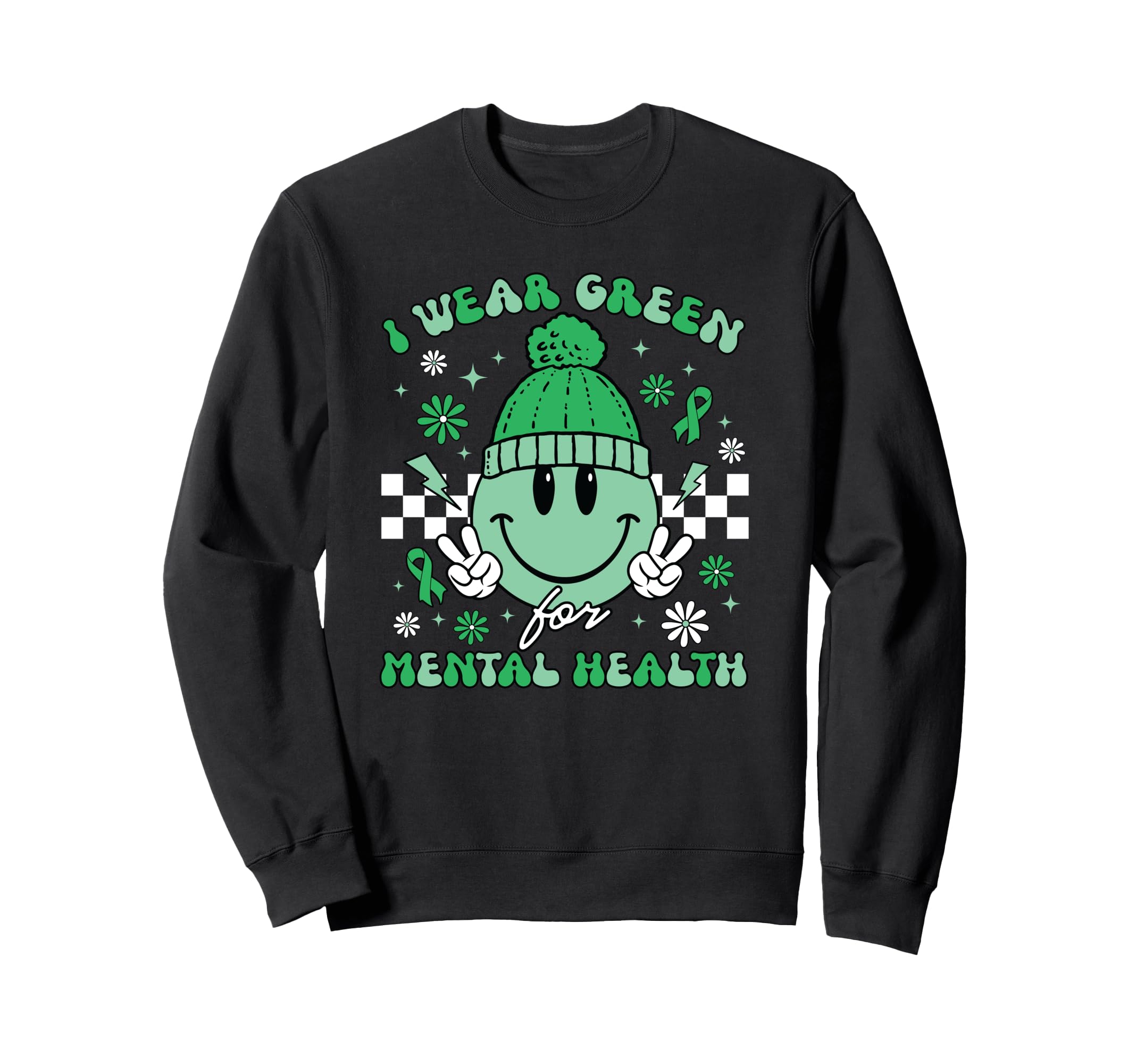 Mental Health Awareness Month End Sweatshirt - Casual Everyday Wear Unisex - T-Shirt, Sweatshirt, Hoodie