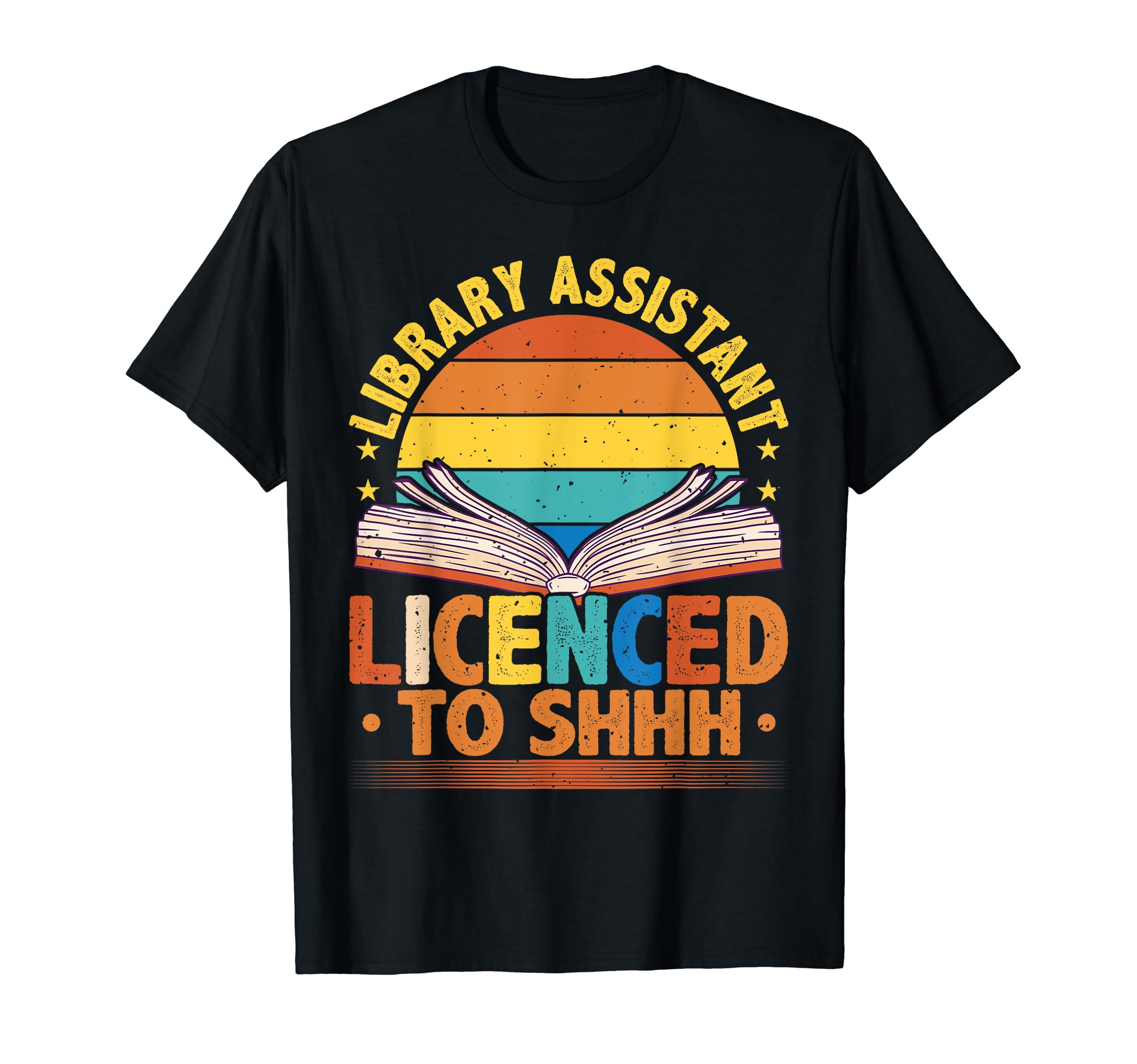 Library Assistant Librarian T-Shirt - Casual Everyday Wear Unisex - T-Shirt, Sweatshirt, Hoodie