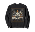 Namaste Botanical Zen Spiritual Sweatshirt - Fun Novelty Design for Adults - T-Shirt, Sweatshirt, Hoodie