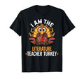 Thanksgiving Im Literature Teacher T-Shirt - Fun Novelty Design for Adults - T-Shirt, Sweatshirt, Hoodie