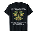 Introverted But Willing To Discuss T-Shirt - Aesthetic Graphic Unisex - T-Shirt, Sweatshirt, Hoodie
