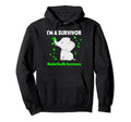 Elephant Im Survivor Mental Health Hoodie - Graphic Print for Adults - T-Shirt, Sweatshirt, Hoodie