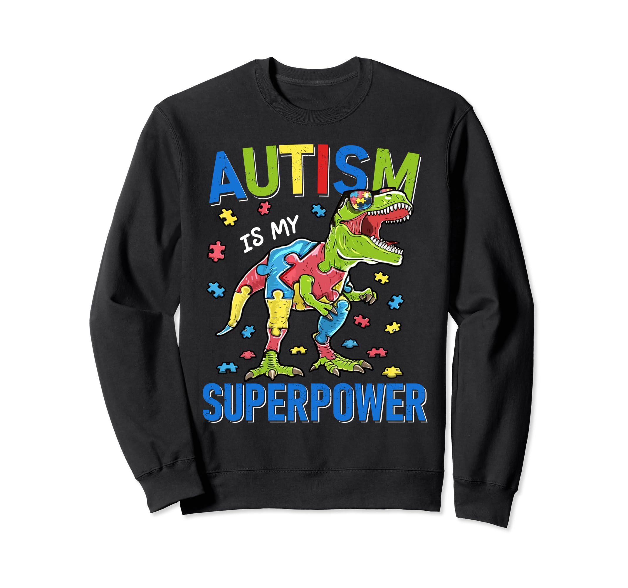 Neurodiversity Brain Autism Sweatshirt - Streetwear Style for Adults - T-Shirt, Sweatshirt, Hoodie