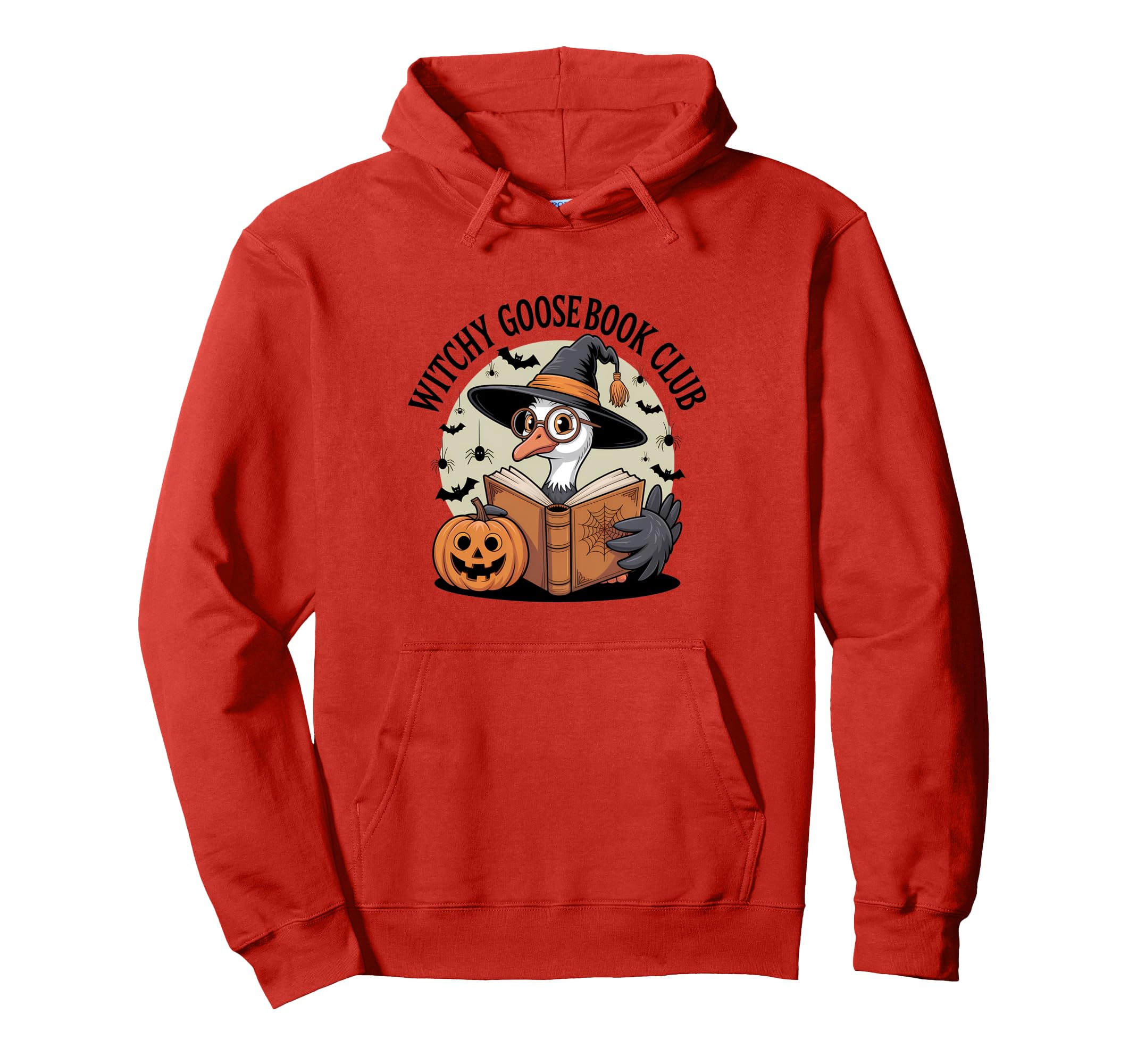 Witchy Goose Book Club Funny Halloween Hoodie - Novelty Apparel Unisex - T-Shirt, Sweatshirt, Hoodie