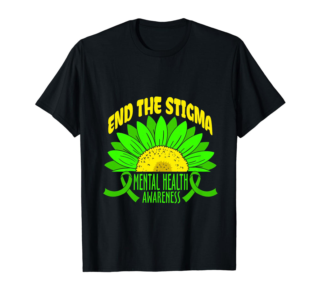 Mental Health Awareness End Stigma T-Shirt - Graphic Print for Adults - T-Shirt, Sweatshirt, Hoodie