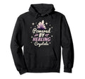 Powered Healing Crystals Gemstone Hoodie - Fun Novelty Design for Adults - T-Shirt, Sweatshirt, Hoodie