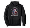 To My Next Adventure Funny Dragon Hoodie - Trendy Graphic Men Women - T-Shirt, Sweatshirt, Hoodie