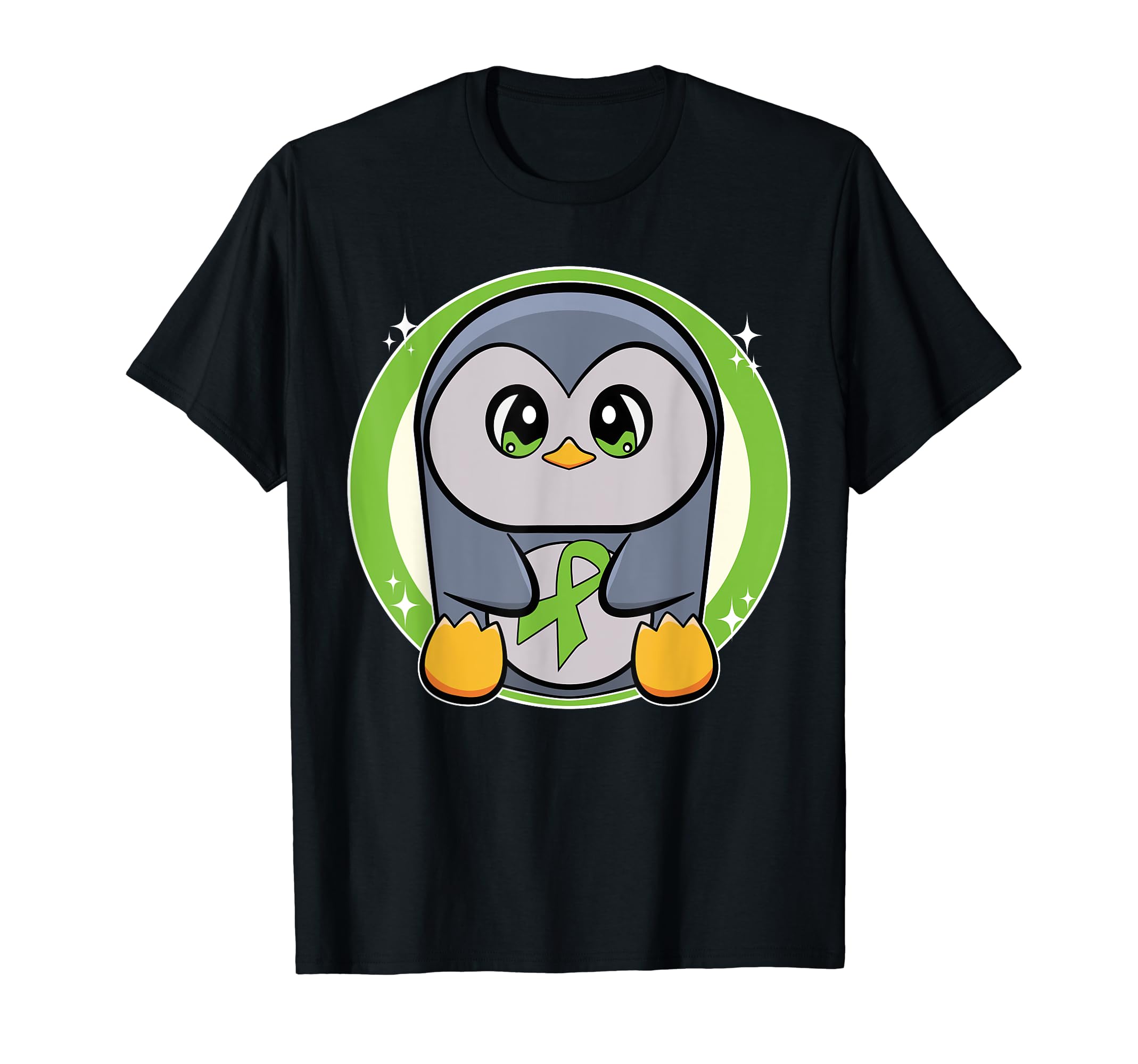 Penguin Mental Health Awareness T-Shirt - Graphic Print Unisex - T-Shirt, Sweatshirt, Hoodie