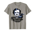 Edgar Allan Poe Raven Nevermore Gothic T-Shirt - Minimalist Print Unisex - T-Shirt, Sweatshirt, Hoodie