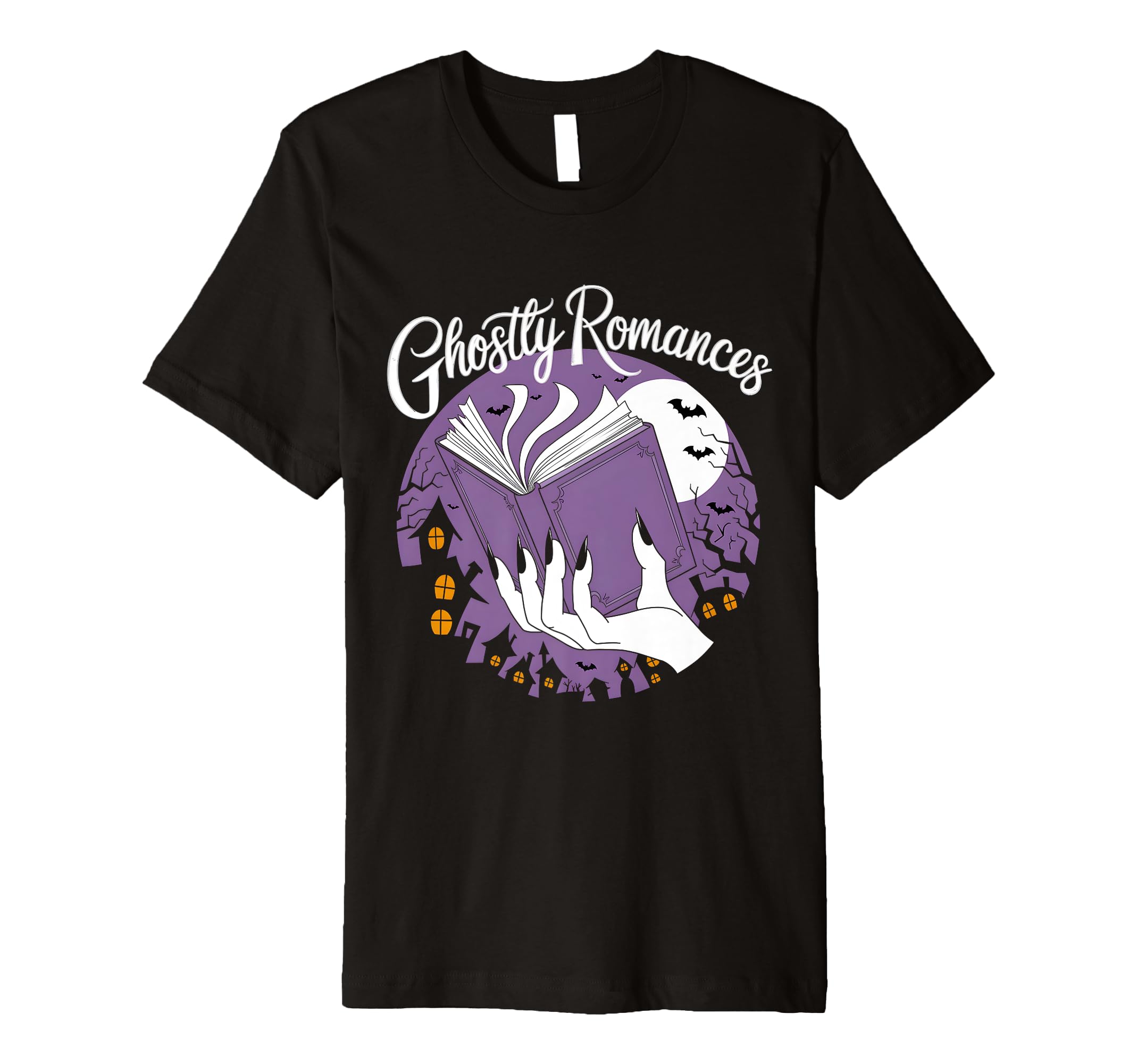 Halloween Bookworm Spicy Bookish T-Shirt - Graphic Print for Adults - T-Shirt, Sweatshirt, Hoodie
