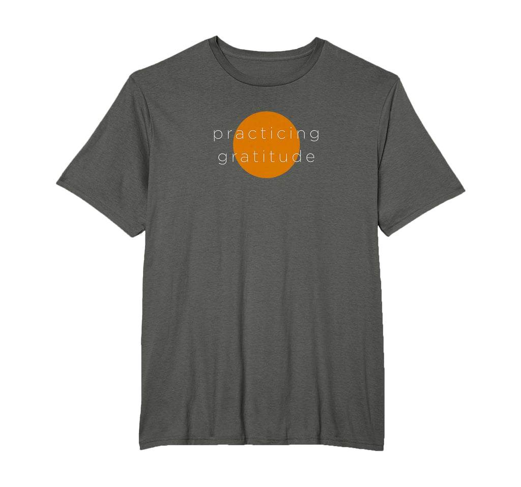 Practicing Gratitude Sun Dot T-Shirt - Graphic Print for Adults - T-Shirt, Sweatshirt, Hoodie