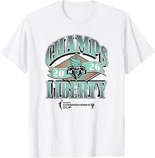 WNBA 2026 Commissioner's Cup Liberty Champs Title T-Shirt Unisex T-shirt, Sweatshirt, Hoodie, Long Sleeve Tee - T-Shirt, Sweatshirt, Hoodie