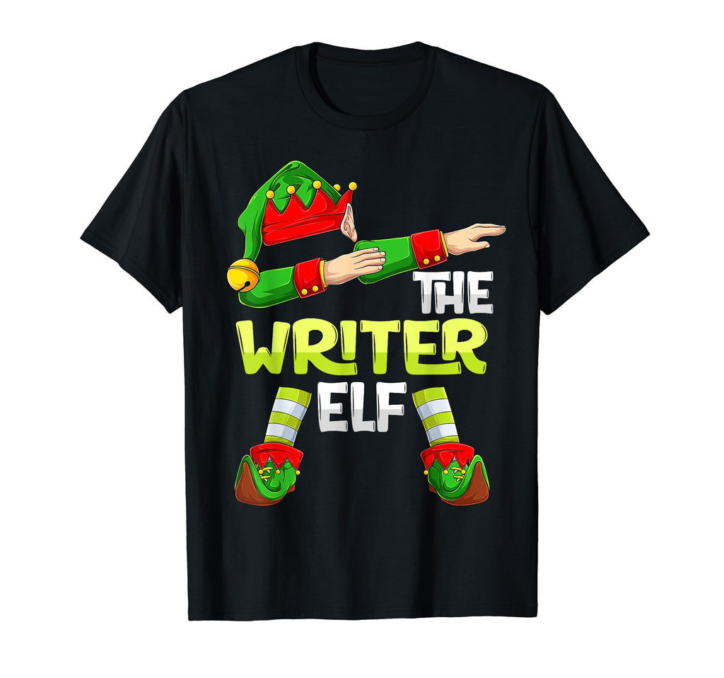 Dabbing Elf Literature Book Writers T-Shirt - Novelty Apparel for Adults - T-Shirt, Sweatshirt, Hoodie