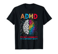 Adhd Awareness Neurodiversity Brain T-Shirt - Graphic Print for Adults - T-Shirt, Sweatshirt, Hoodie