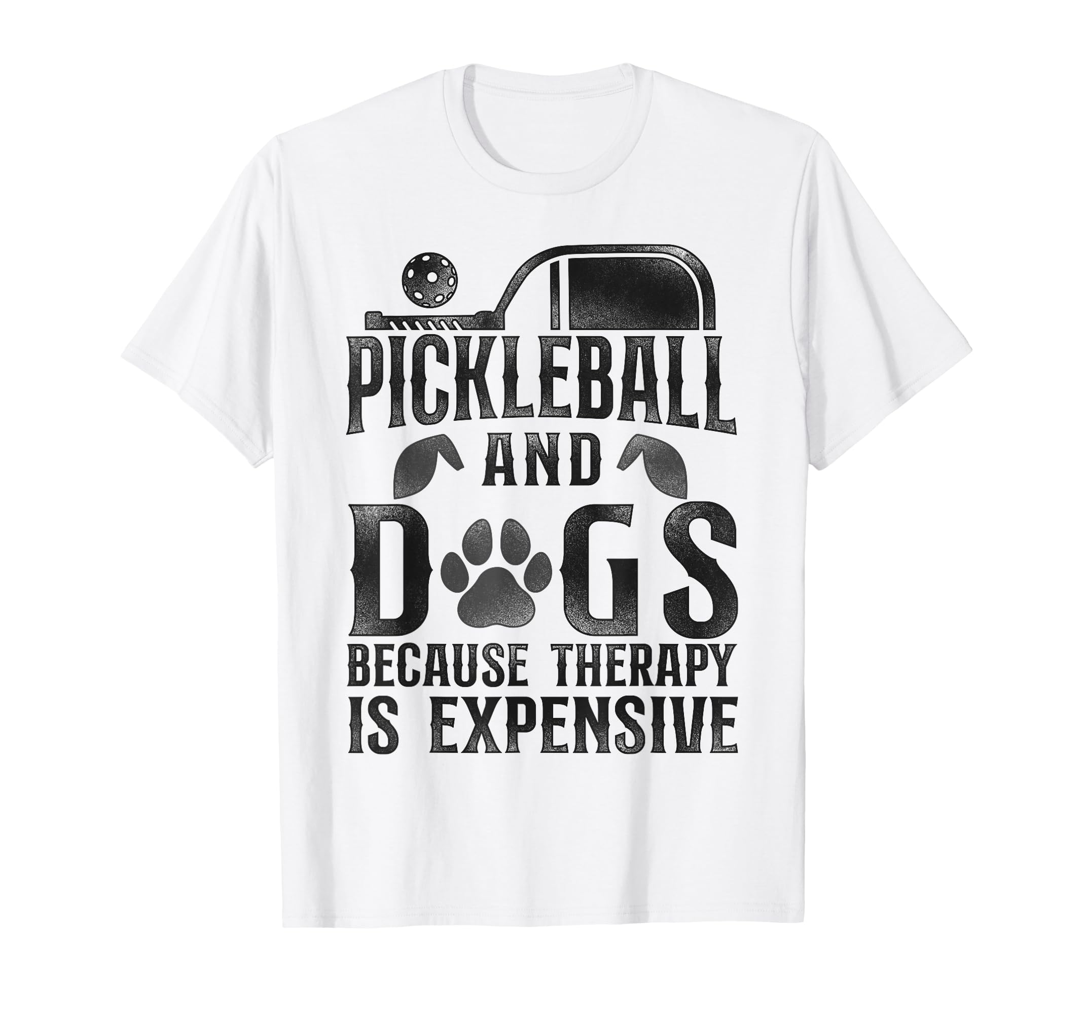 Pickleball Pickleball And Dogs T-Shirt - Casual Everyday Wear for Adults - T-Shirt, Sweatshirt, Hoodie